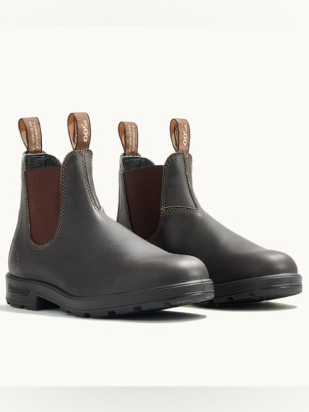 Blundstone 500 Chelsea Boots Stout Brown Leather Outdoor AU 4.5 US Womens 7.5